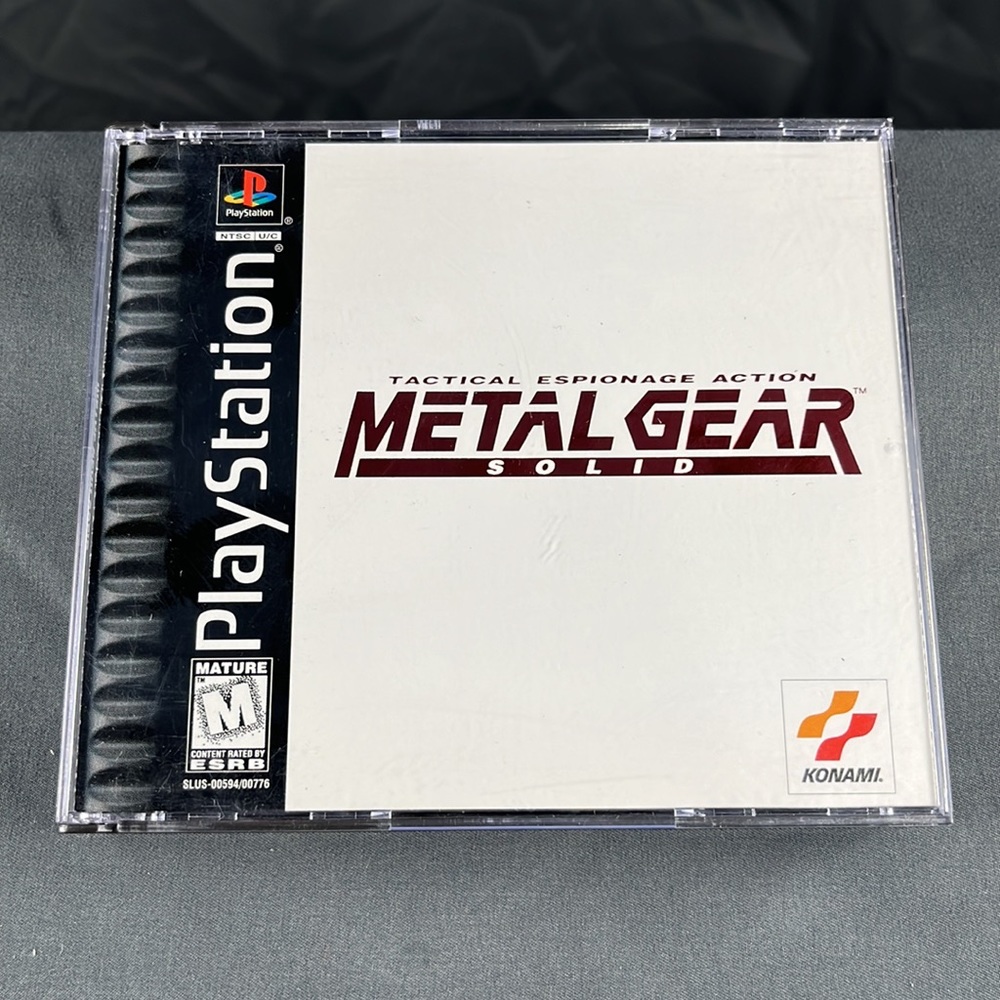 PlayStation 1 | Metal Gear Solid Tactical Espionage Action